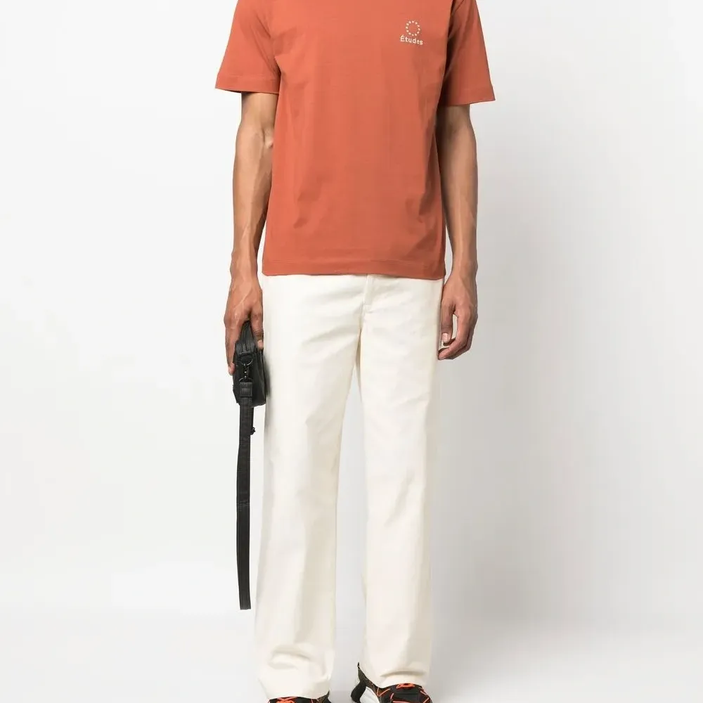 Футболка из органического хлопка с логотипом Футболка из органического хлопка с логотипом