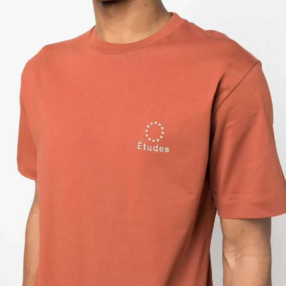 Футболка из органического хлопка с логотипом Футболка из органического хлопка с логотипом