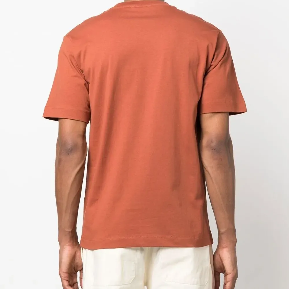 Футболка из органического хлопка с логотипом Футболка из органического хлопка с логотипом