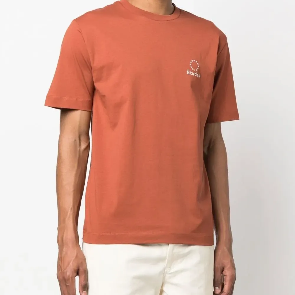 Футболка из органического хлопка с логотипом Футболка из органического хлопка с логотипом