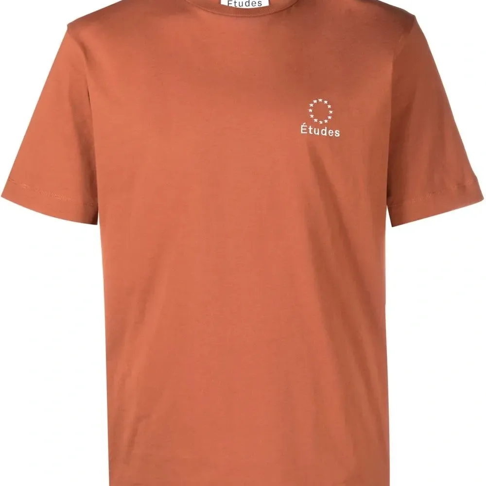 Футболка из органического хлопка с логотипом Футболка из органического хлопка с логотипом