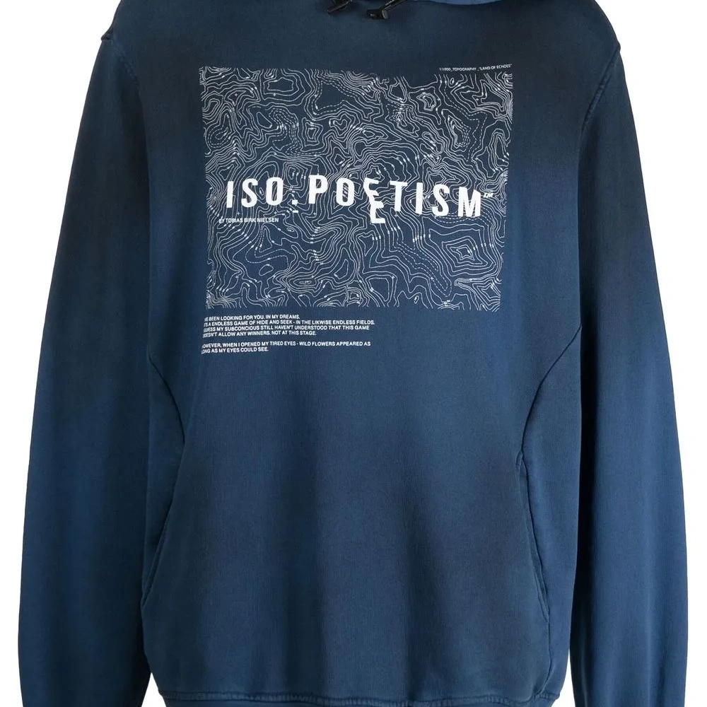 Худи с графичным принтом и логотипом