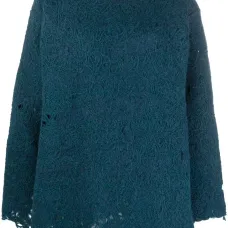 Джемпер с эффектом потертости Джемпер с эффектом потертости