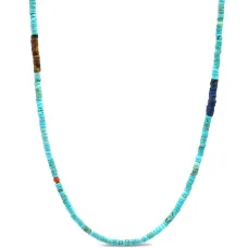 Колье Heishi с бусинами