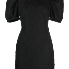 Платье мини с объемными рукавами Платье мини с объемными рукавами