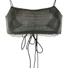 укороченный топ Lotte с кристаллами