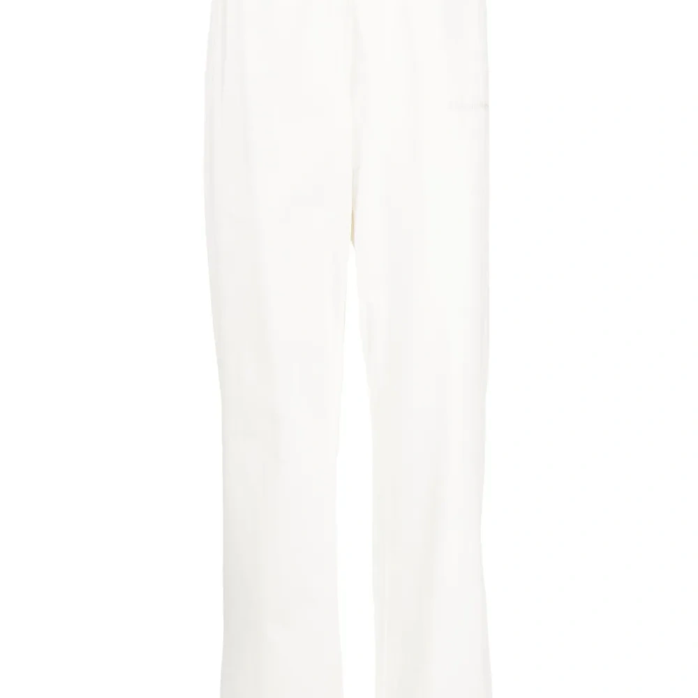 Брюки с вышитым логотипом