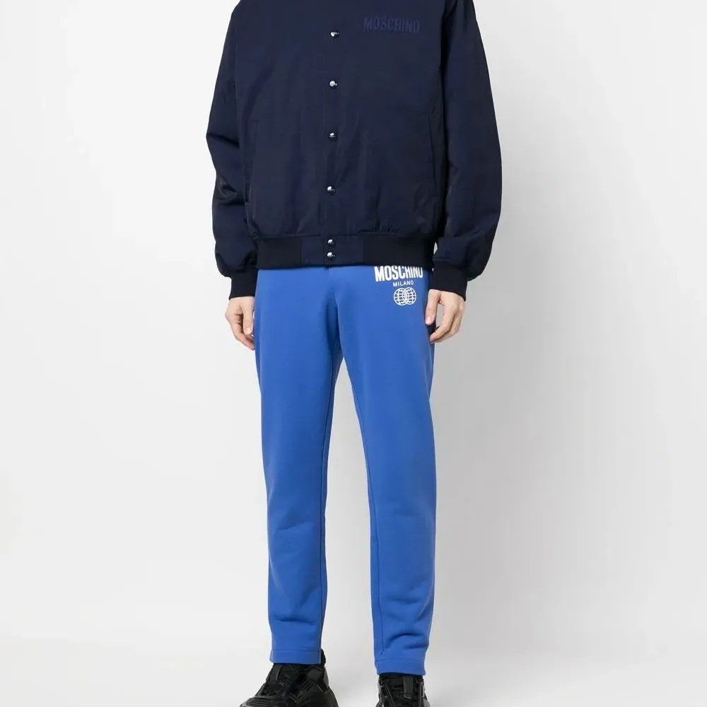 Спортивные брюки из органического хлопка с логотипом