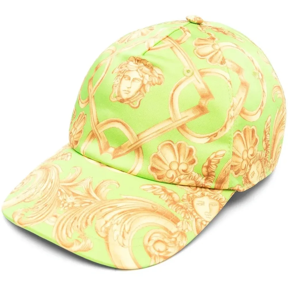 Бейсболка из хлопка с принтом Медузы Бейсболка из хлопка с принтом Медузы