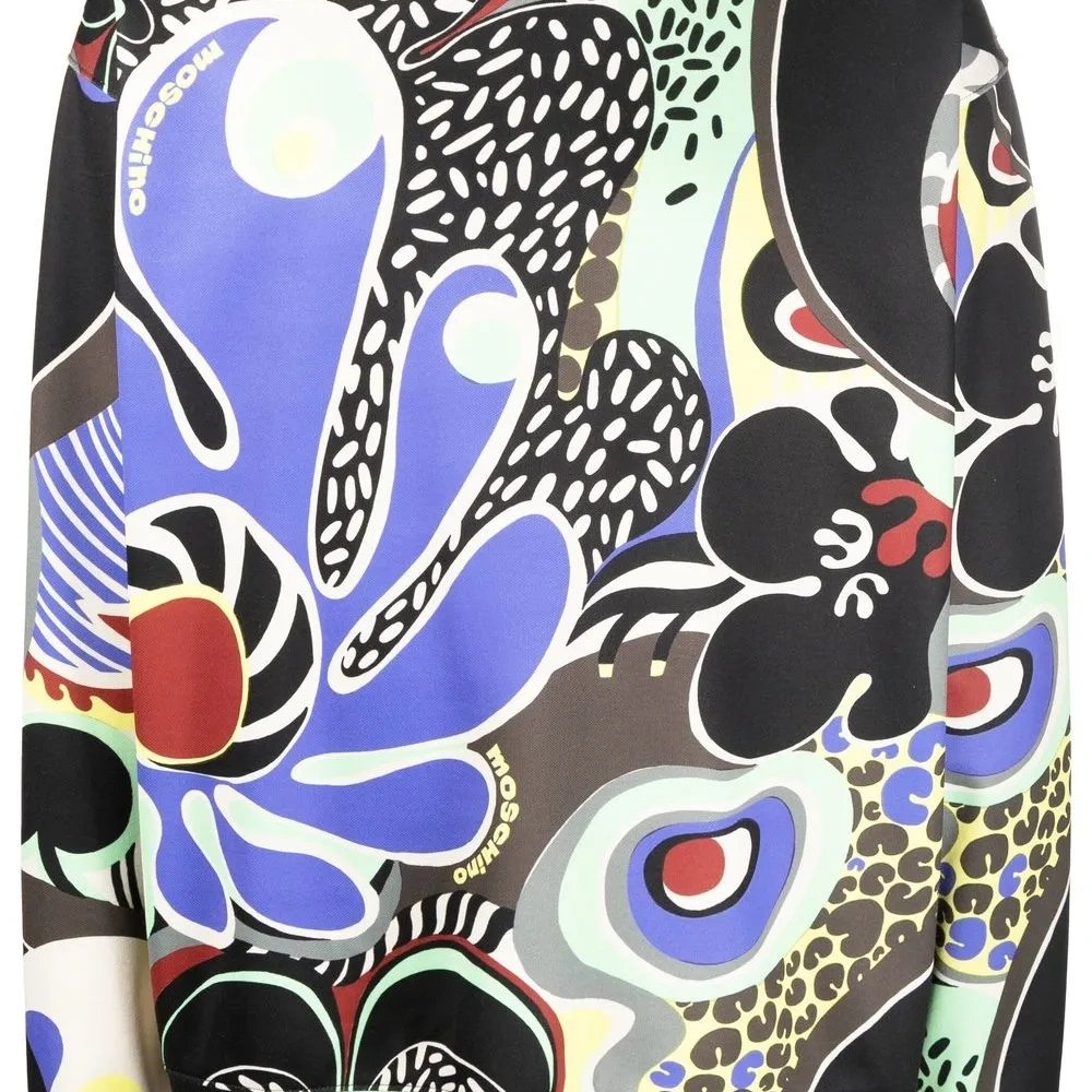 Толстовка с графичным принтом