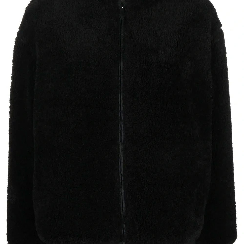 Двусторонняя куртка из шерпы