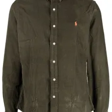 Рубашка с вышитым логотипом