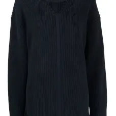 Джемпер с V-образным вырезом