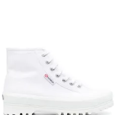 Высокие кроссовки на шнуровке