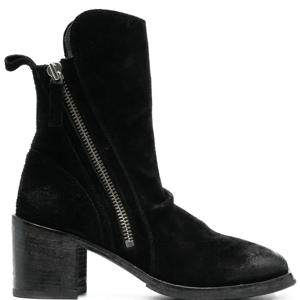 Ботильоны с эффектом потертости