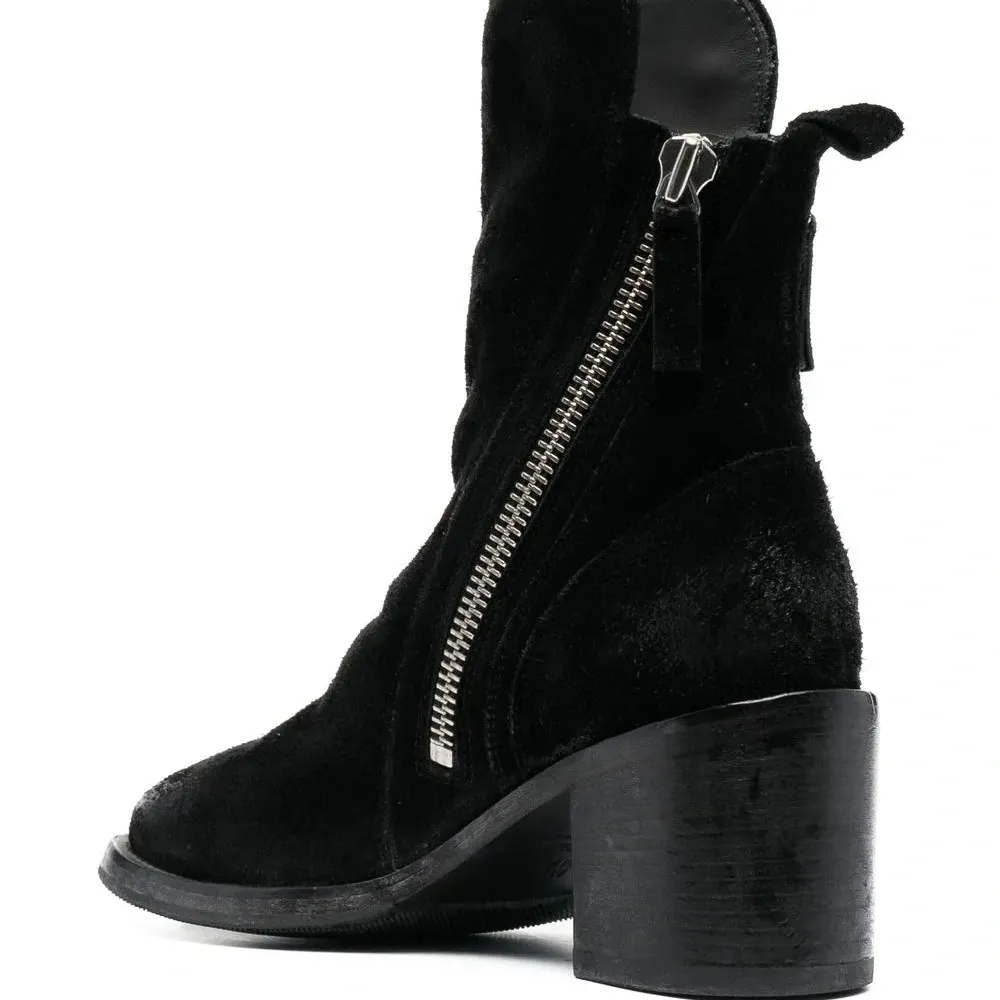 Ботильоны с эффектом потертости