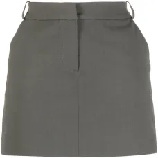 Мини-юбка из смесовой шерсти