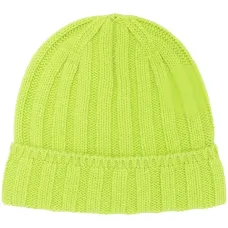 Кашемировая шапка бини в рубчик