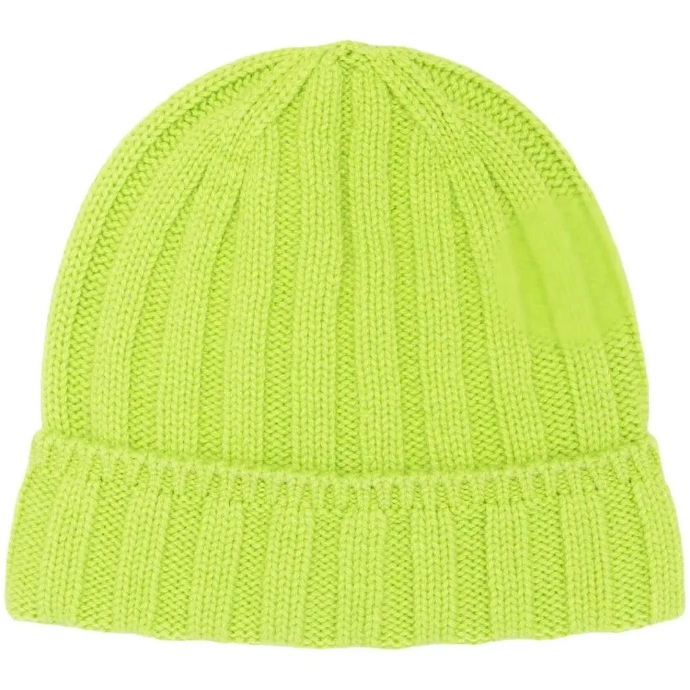 Кашемировая шапка бини в рубчик