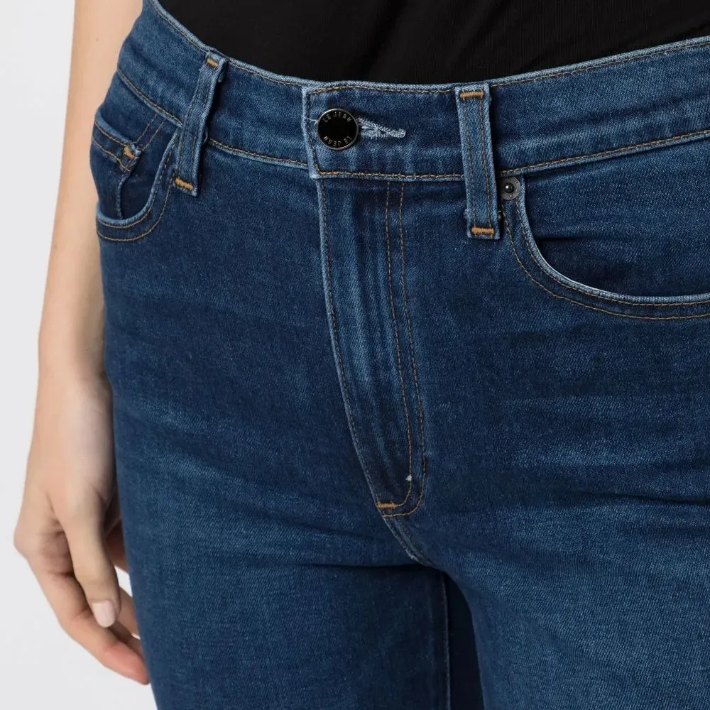 Расклешенные укороченные брюки