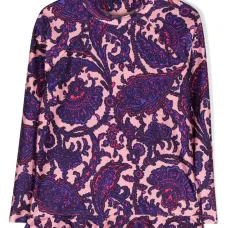 Солнцезащитный топ с принтом