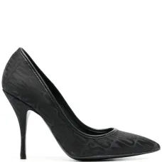 Туфли на шпильке с логотипом