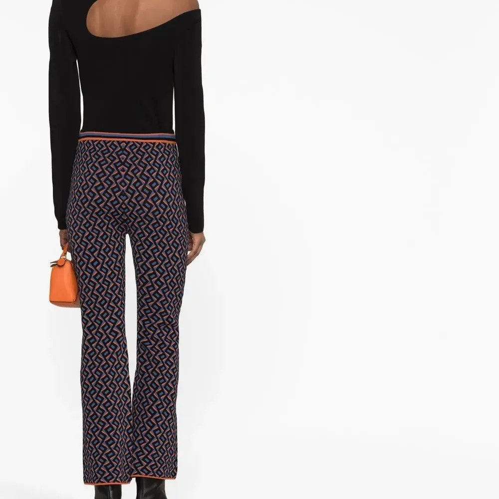 Жаккардовые брюки Juno с узором