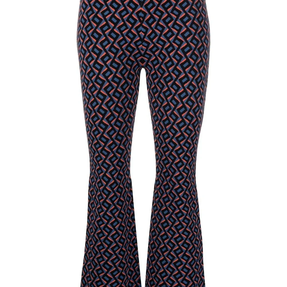 Жаккардовые брюки Juno с узором