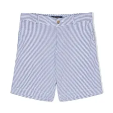 Шорты-бермуды в полоску