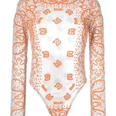 Боди с вышивкой