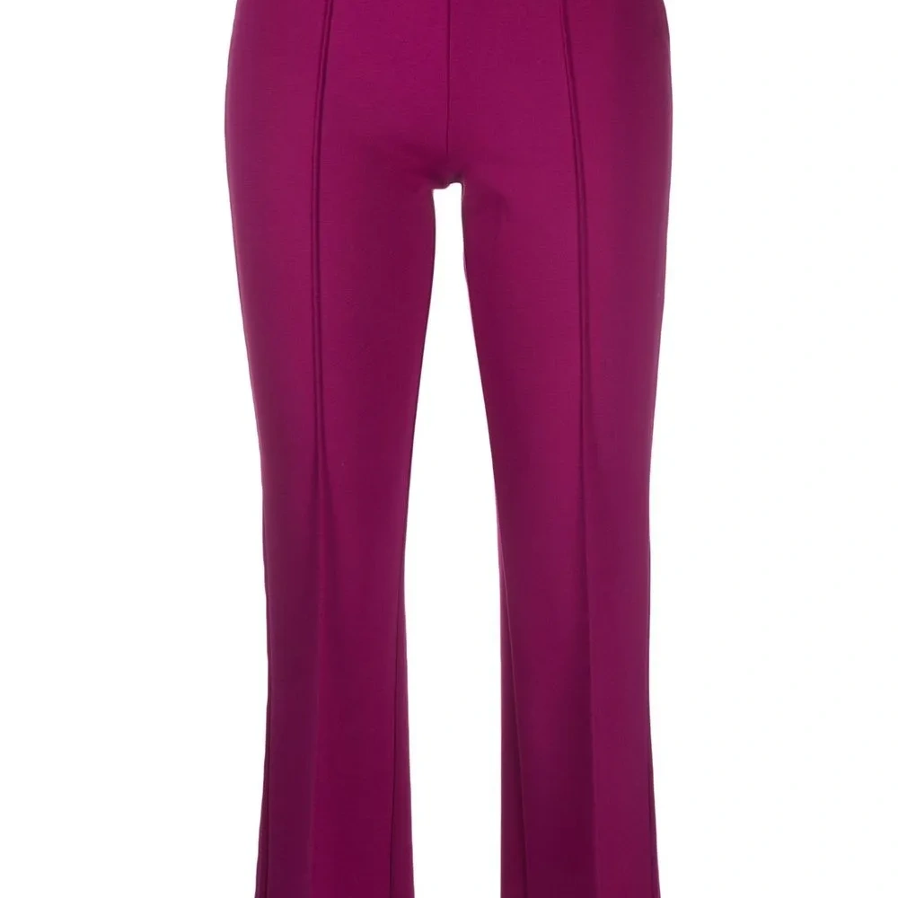 Укороченные брюки средней посадки