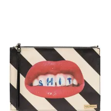 Клатч с графичным принтом Клатч с графичным принтом