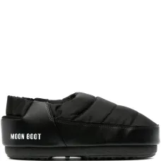 Дутые слиперы с эластичной вставкой Дутые слиперы с эластичной вставкой