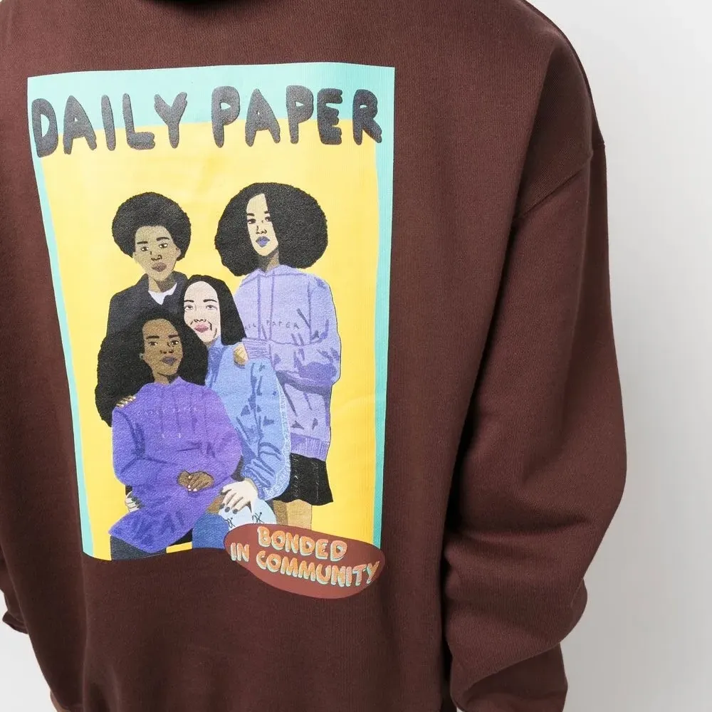 Худи с графичным принтом