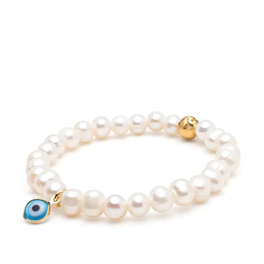 Жемчужный браслет с подвеской