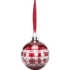 Стеклянный шар для елки Hudson