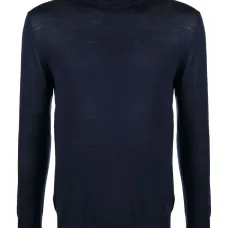 Джемпер с высоким воротником