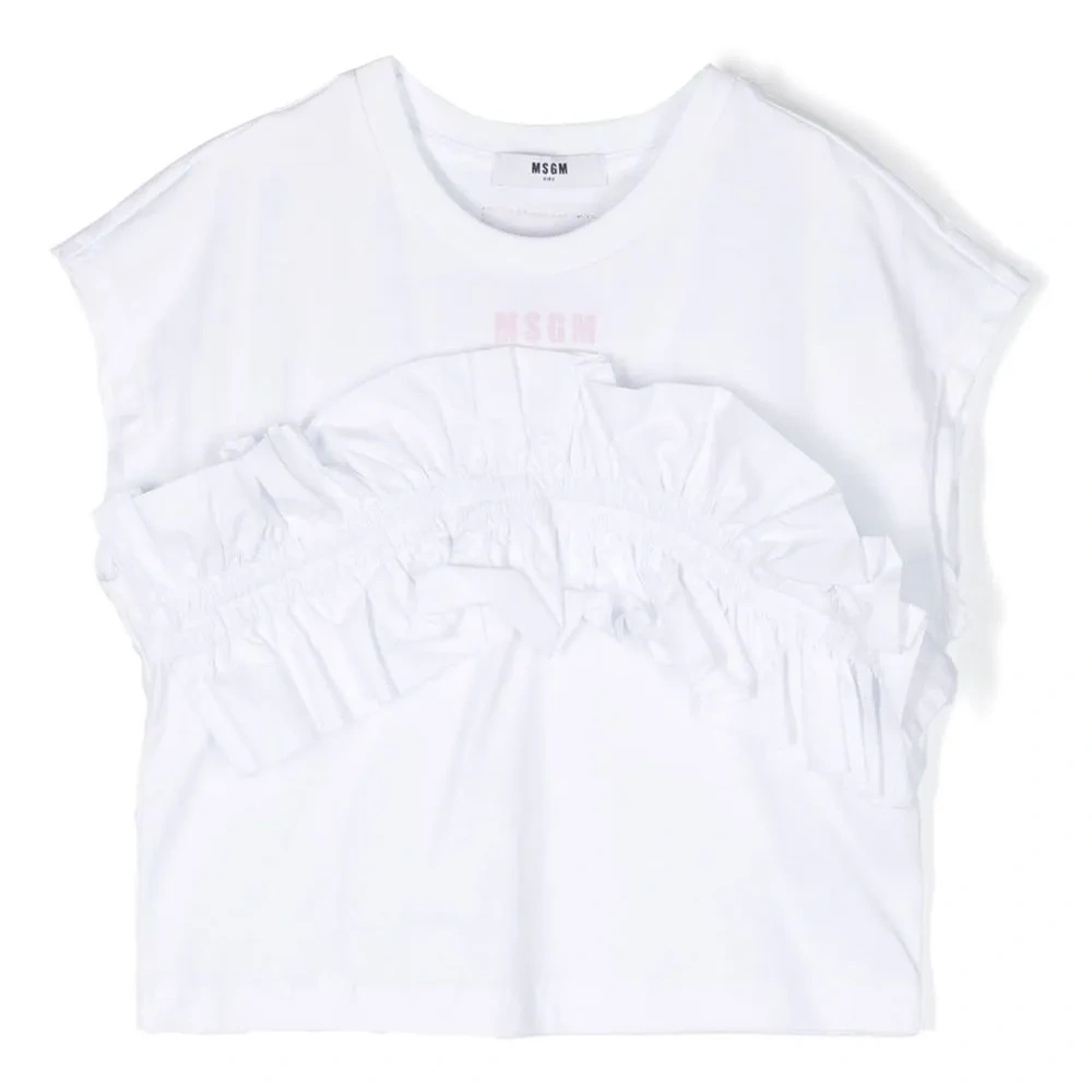 Футболка с оборками