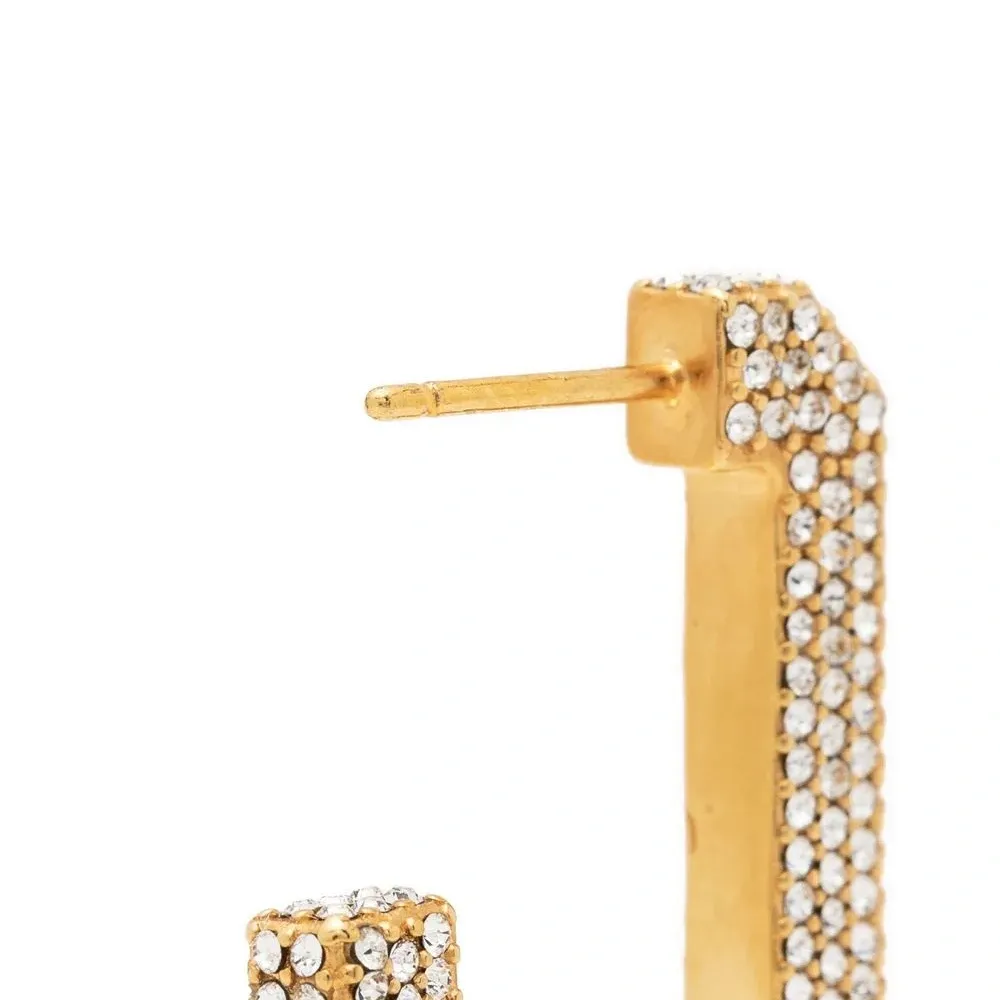 Серьги-кольца Cecilia