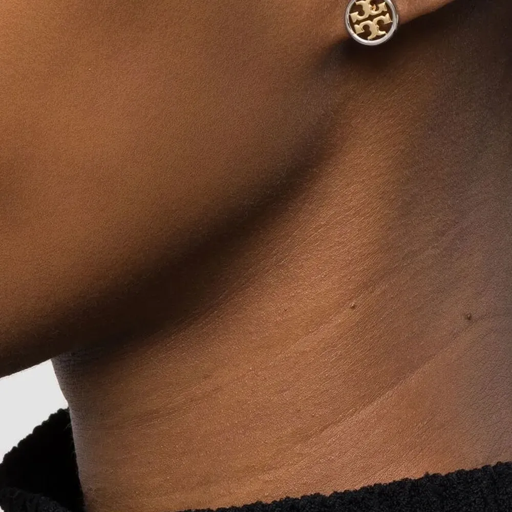 Серьги Miller с логотипом