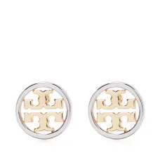 Серьги Miller с логотипом