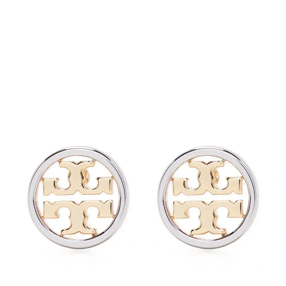 Серьги Miller с логотипом