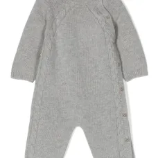 Шерстяной комбинезон с длинными рукавами