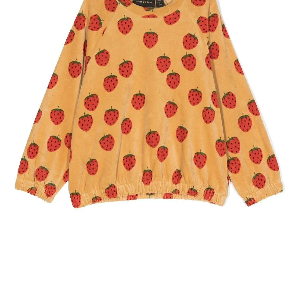 Толстовка из органического хлопка с принтом