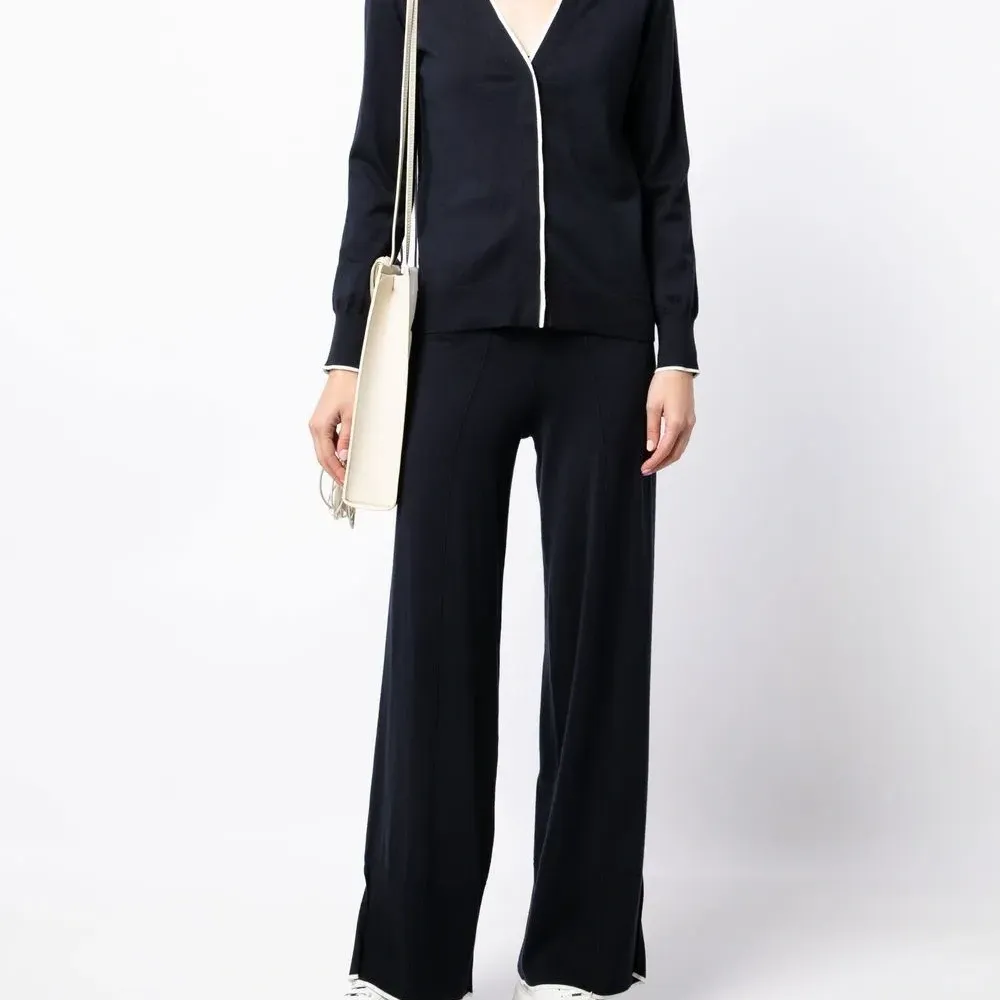 Брюки тонкой вязки