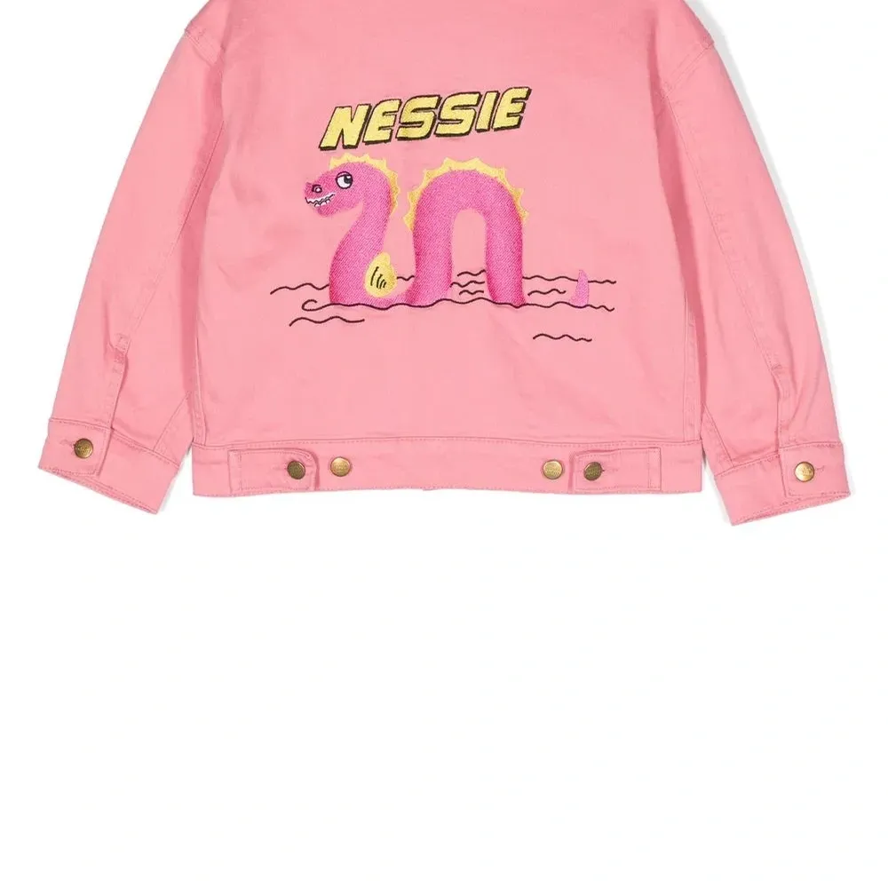 Джинсовая куртка на пуговицах Джинсовая куртка на пуговицах