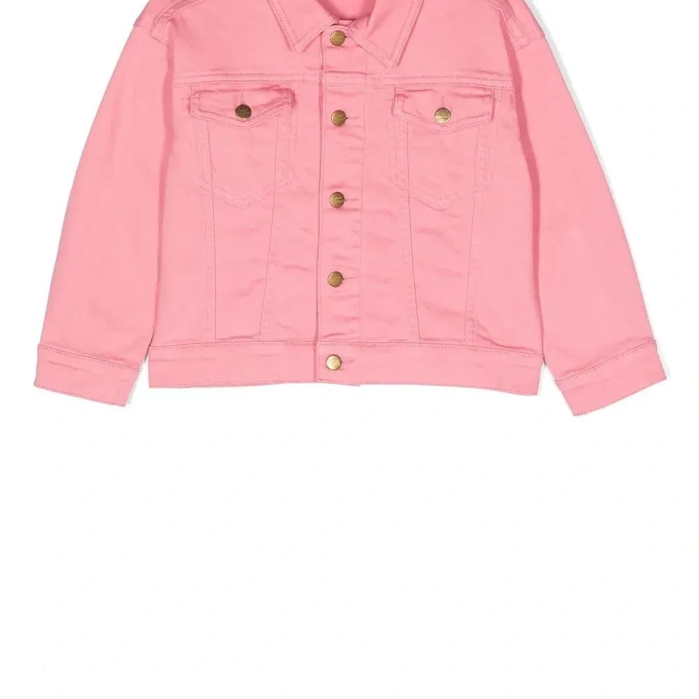 Джинсовая куртка на пуговицах Джинсовая куртка на пуговицах