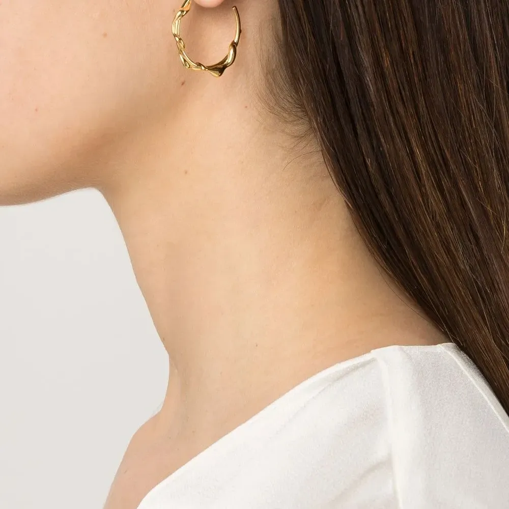 Серьга-кольцо Nuri 25