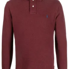 Рубашка поло с вышитым логотипом