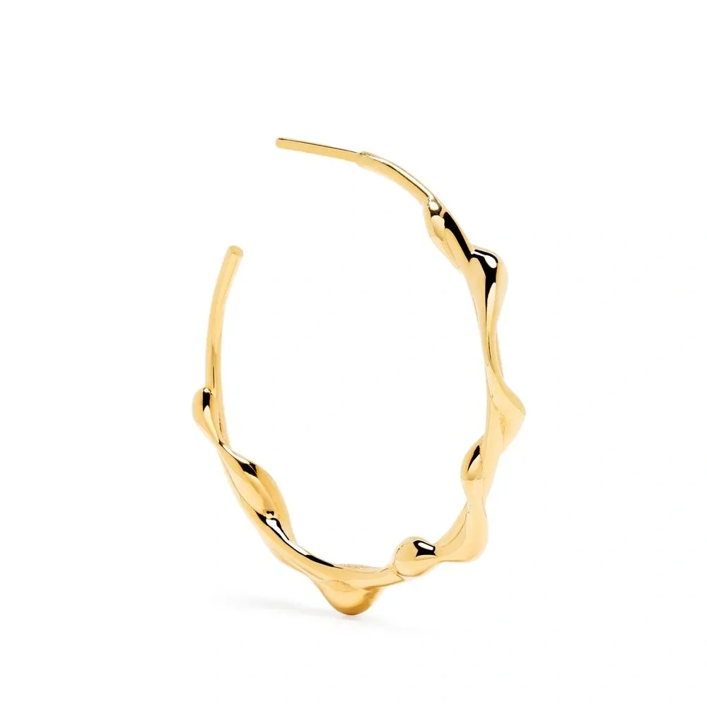 Серьга-кольцо Nuri 35